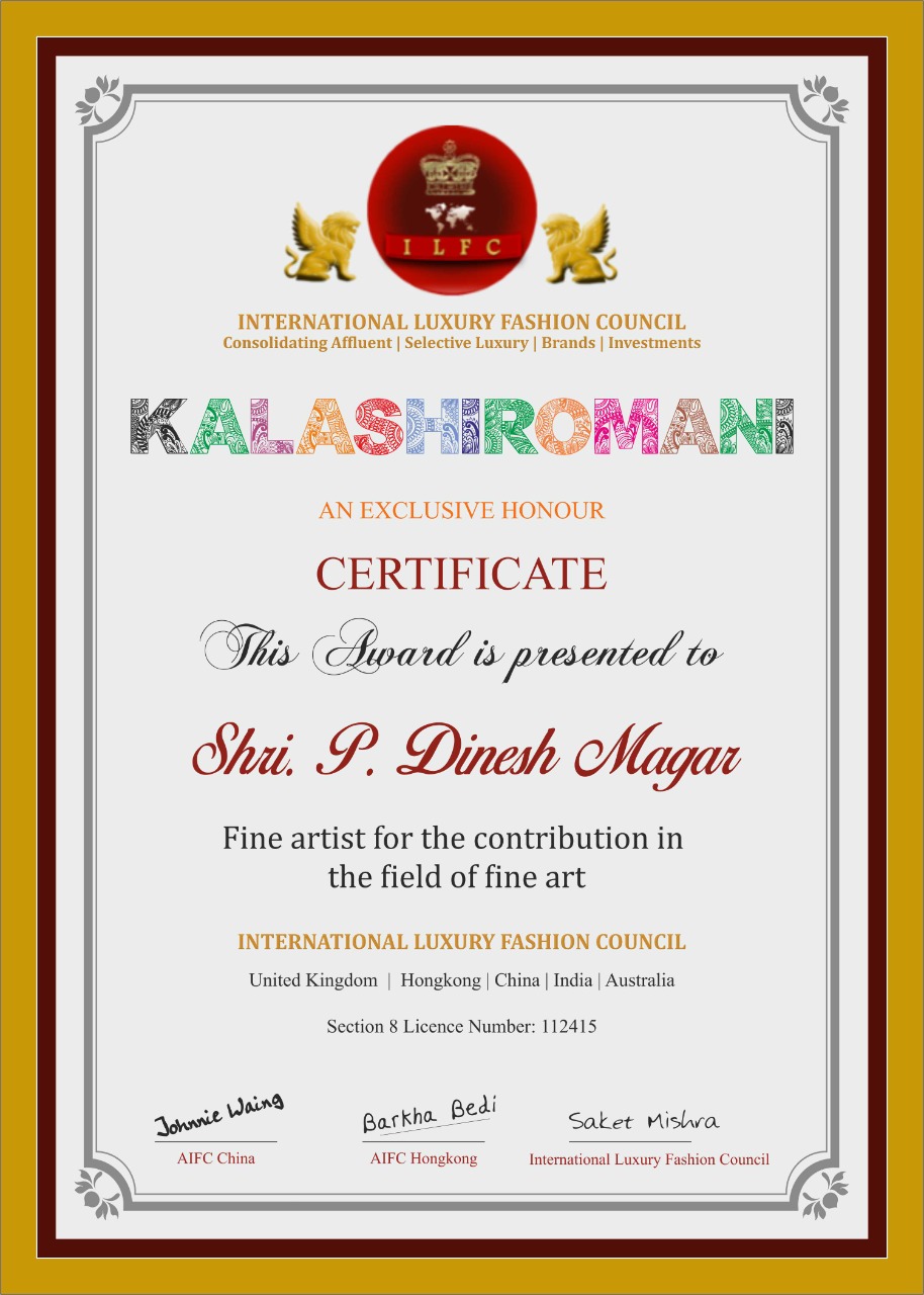 Certificate Award 2